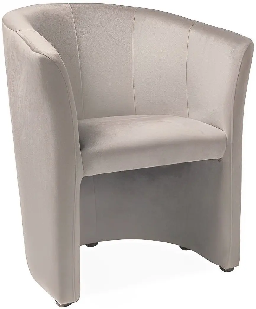 Fotoliu Signal TM-1 Velvet (Beige Dark/Wenge)