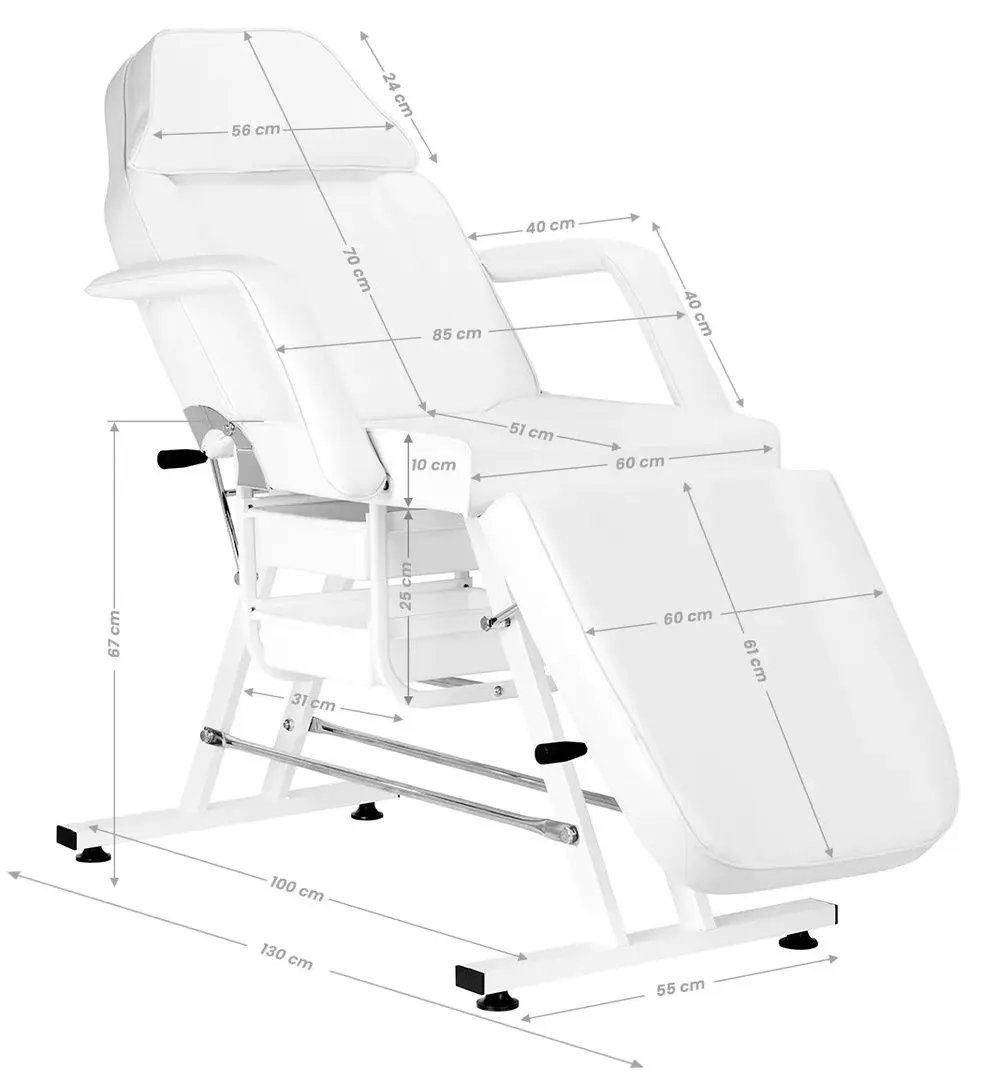 Fotoliu cosmetologic Sillon 133199 (White)