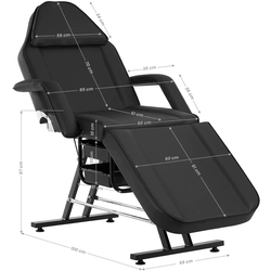 Fotoliu cosmetologic Sillon 147188 (Black) Thumb