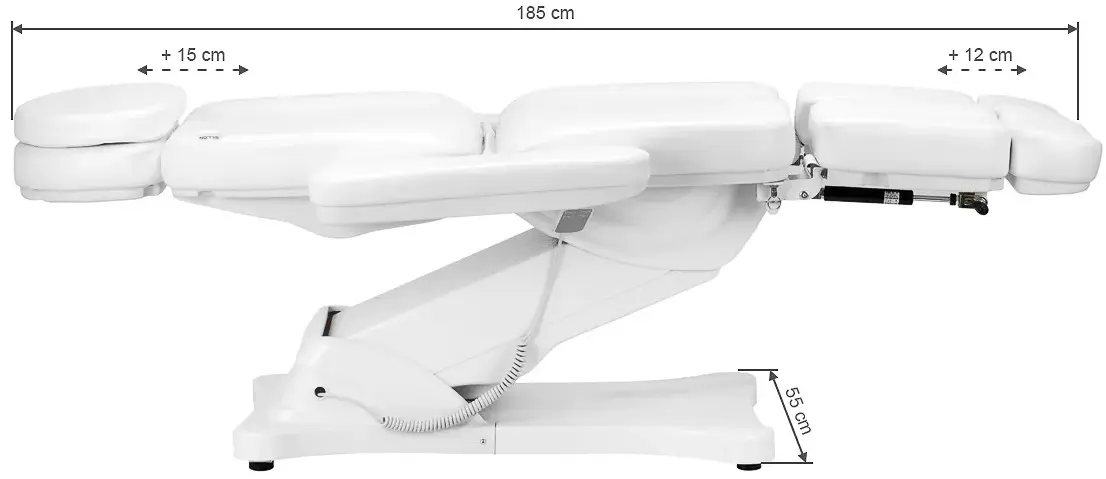 Fotoliu cosmetologic Sillon Classic 2 148288 (white -pinkish)