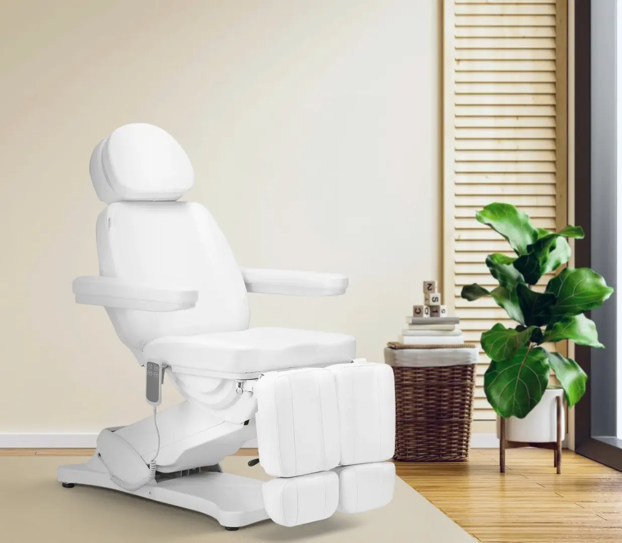 Fotoliu cosmetologic Sillon Classic 2 148288 (white -pinkish)