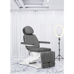 Fotoliu cosmetologic Sillon Classic 2 (Grey/White)