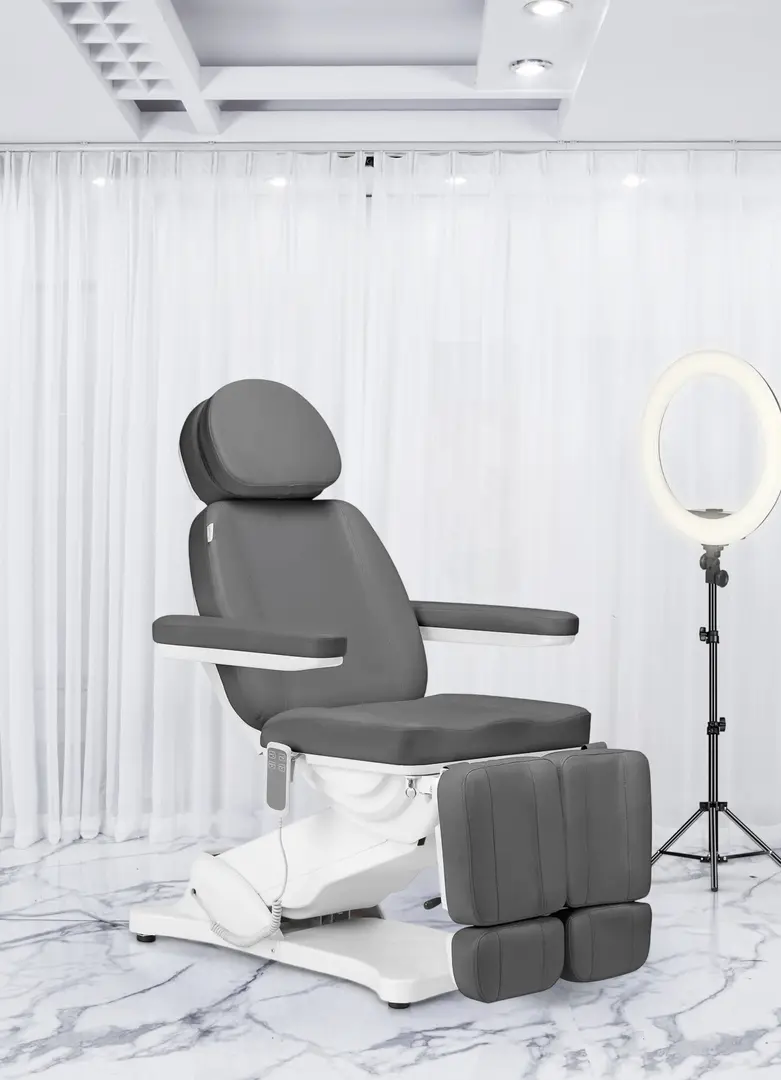 Fotoliu cosmetologic Sillon Classic 2 (Grey/White)