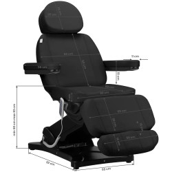 Fotoliu cosmetologic Sillon Classic 3 150220 (Black) Thumb