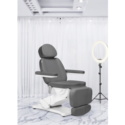 Fotoliu cosmetologic Sillon Classic 3 (Grey/White)