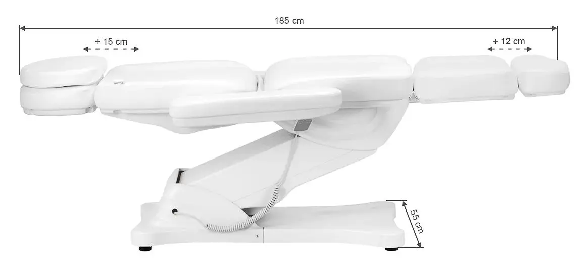 Fotoliu cosmetologic Sillon Classic 3 (White)