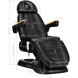 Fotoliu cosmetologic Sillon Lux 273B 3 (Black) Thumb