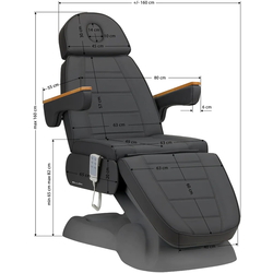 Fotoliu cosmetologic Sillon Lux 273B 3 (Dark Grey) Thumb