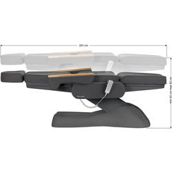 Fotoliu cosmetologic Sillon Lux 273B 3 (Dark Grey) Thumb