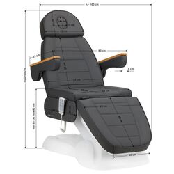 Fotoliu cosmetologic Sillon Lux 273B (Grey) Thumb