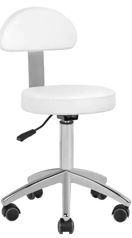 Fotoliu cosmetologic Sillon Lux 273B + taburet Sillon 304 (White)