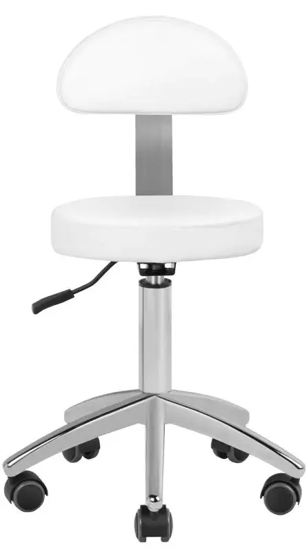 Fotoliu cosmetologic Sillon Lux 273B + taburet Sillon 304 (White)