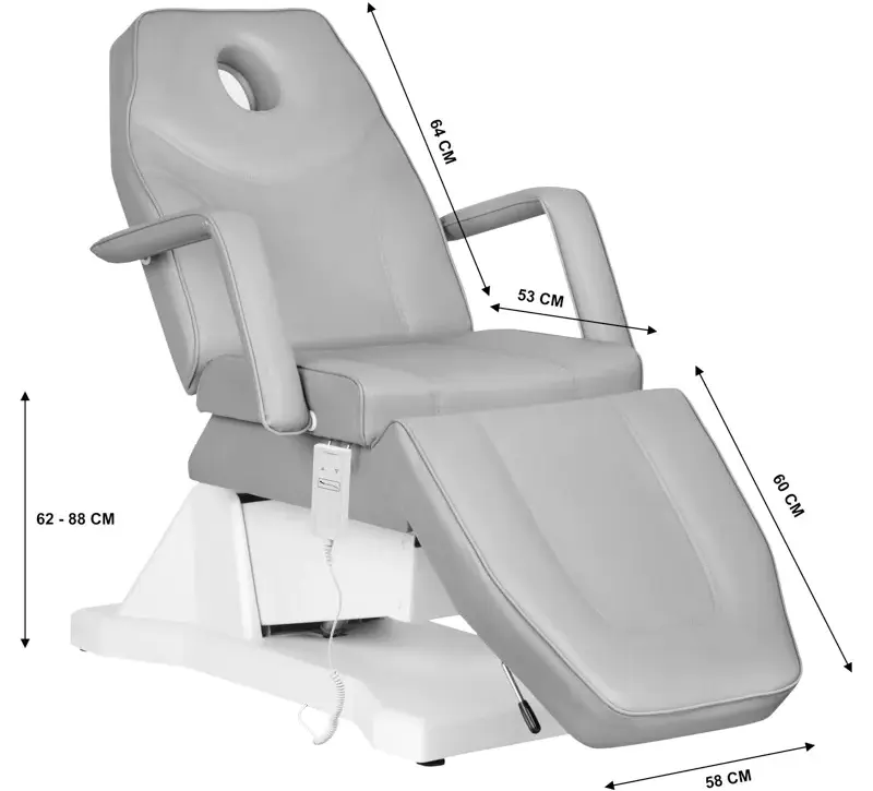 Кресло косметологическое Sillon Soft 1 137568 (Light Grey/White)