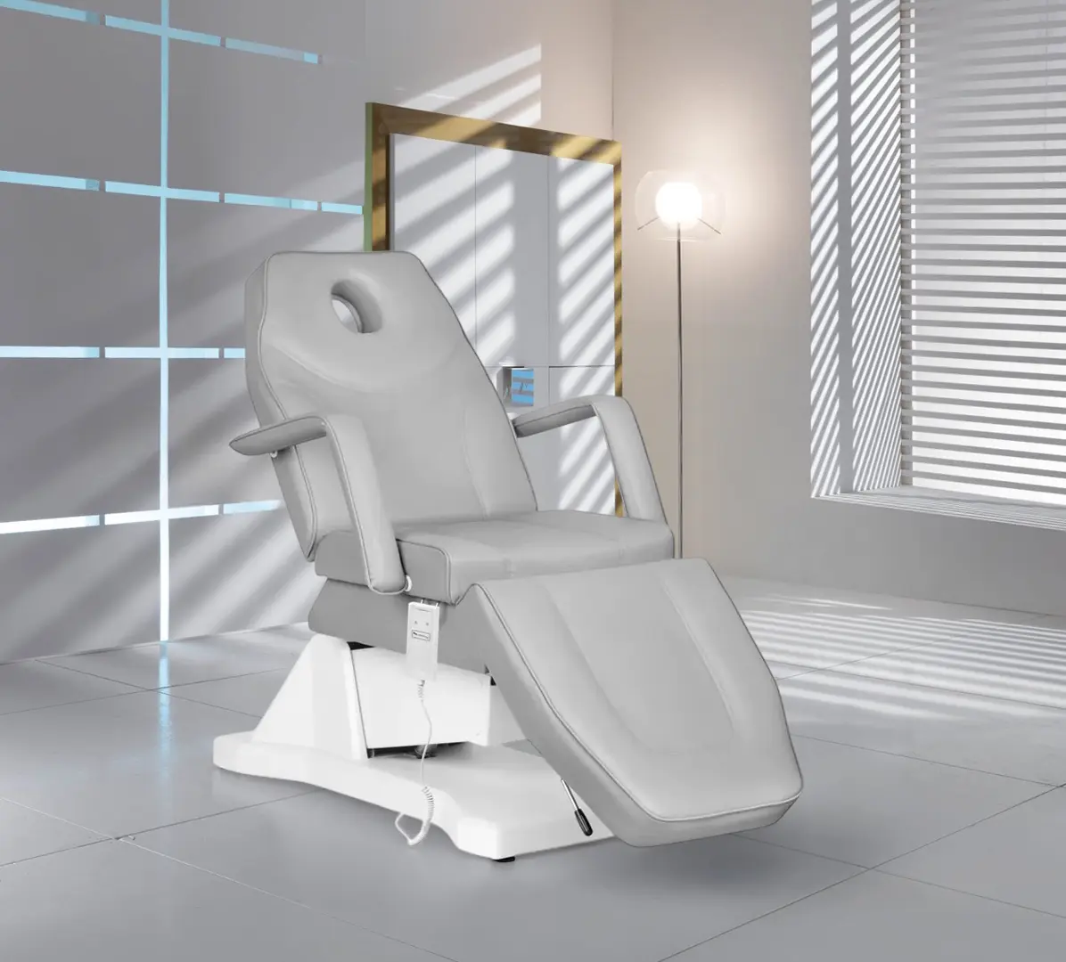 Кресло косметологическое Sillon Soft 1 137568 (Light Grey/White)