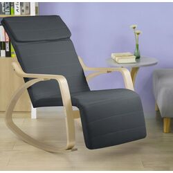 Fotoliu balansoar Sofotel Suzi (Dark Grey)