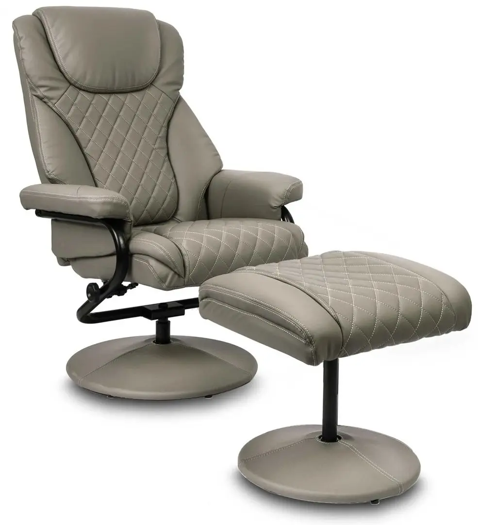 Fotoliu cu suport pentru picioare Sofotel 2030 (Grey)