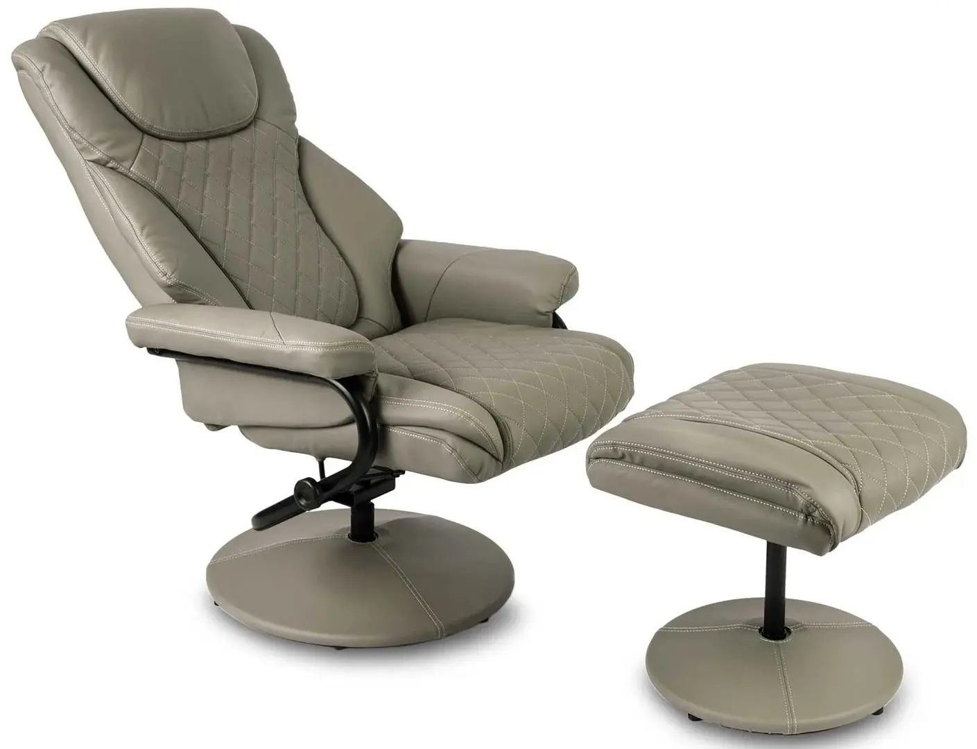 Fotoliu cu suport pentru picioare Sofotel 2030 (Grey)