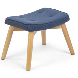 Кресло с подставкой для ног Sofotel Norse (Blue/Natural) Thumb