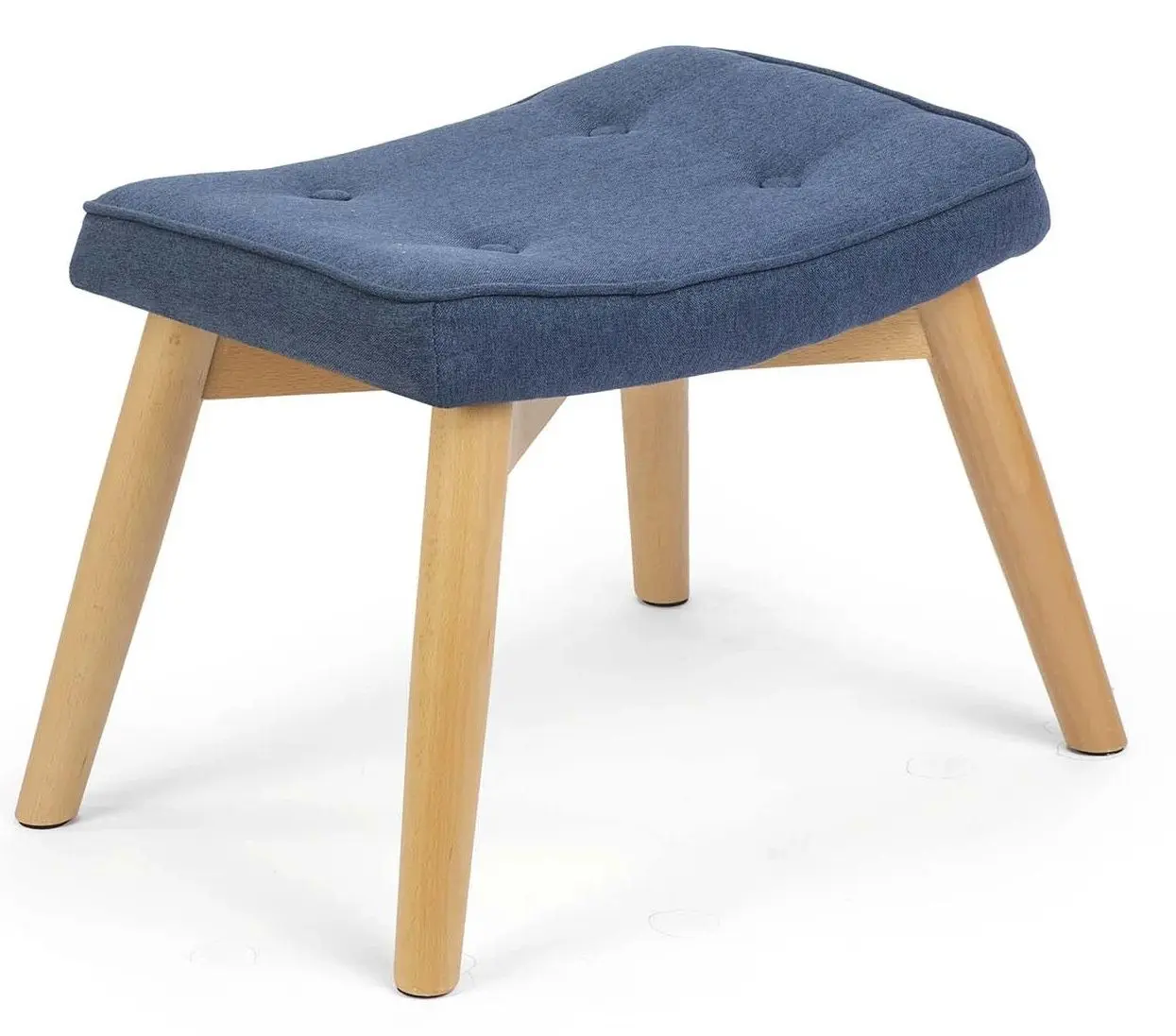 Кресло с подставкой для ног Sofotel Norse (Blue/Natural)