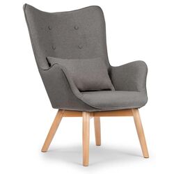 Кресло с подставкой для ног Sofotel Norse (Grey/Natural) Thumb