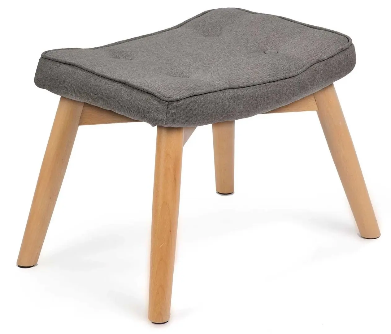 Кресло с подставкой для ног Sofotel Norse (Grey/Natural)