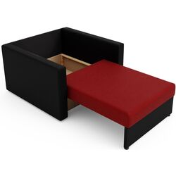 Fotoliu Space Meble Amerykanka Heven 80 Sawana 13/Sawana 14 (Red/Black) Thumb