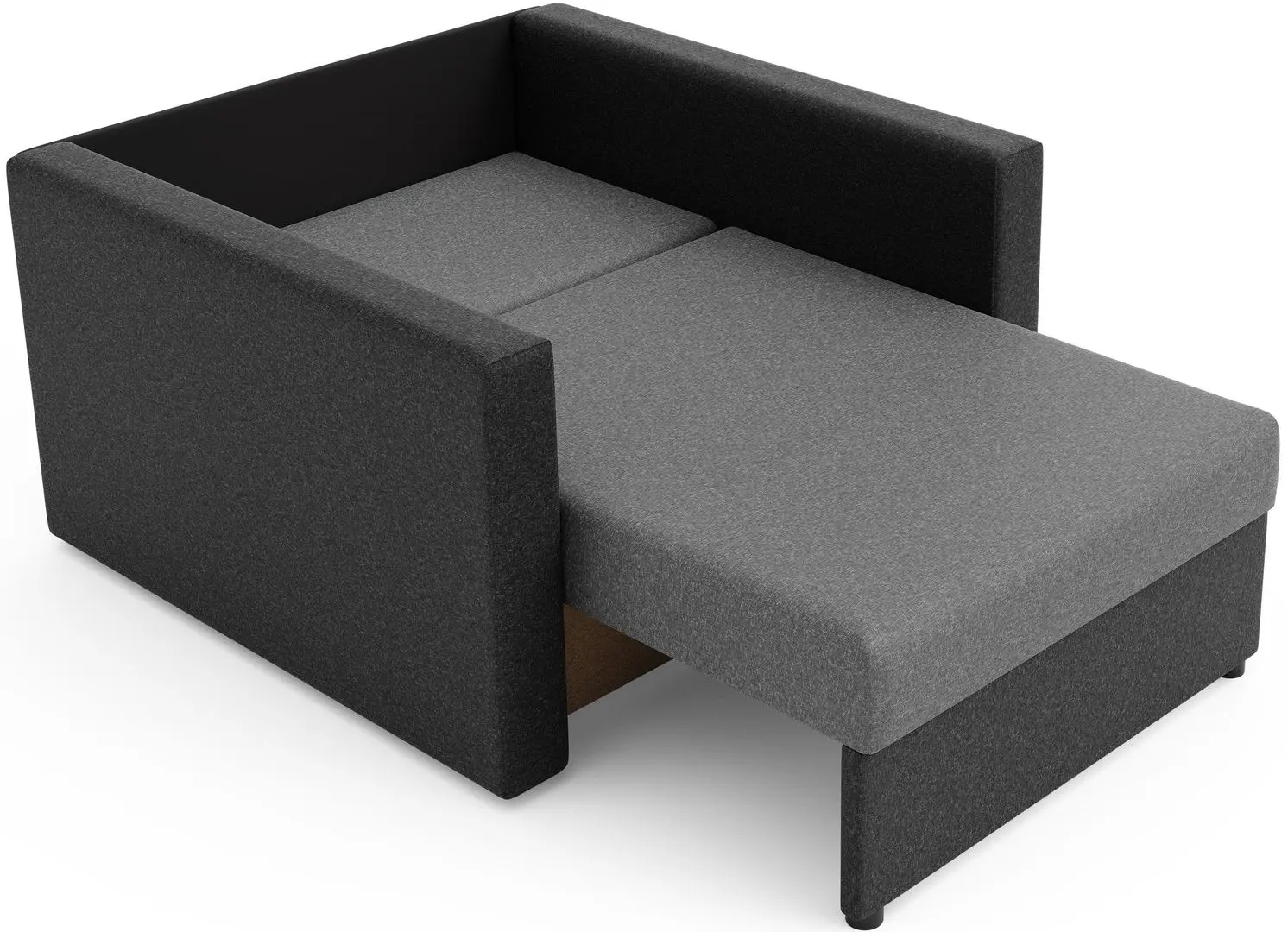 Fotoliu Space Meble Amerykanka Heven 80 Sawana 21/Sawana 05 (Gray/Gray Dark)