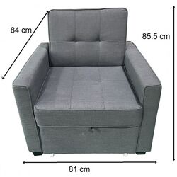 Fotoliu Studio Casa Confort Smart Living Set A (Gray Dark) Thumb