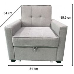 Fotoliu Studio Casa Confort Smart Living Set B (Gray) Thumb