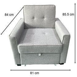 Fotoliu Studio Casa Confort Smart Living Set C (Gray Light) Thumb