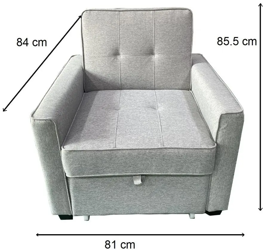 Fotoliu Studio Casa Confort Smart Living Set C (Gray Light) - 2