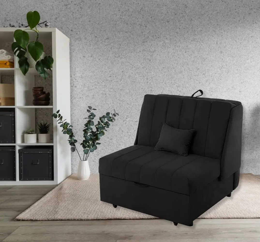 Fotoliu Studio Casa Maxi Pek (Black)