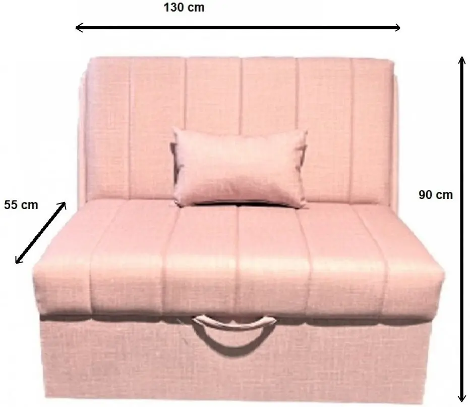 Fotoliu Studio Casa Maxi Pek (Powdery Pink) - 2