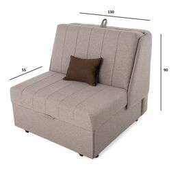 Fotoliu Studio Casa Smart Living Maxi Pek (Beige) Thumb