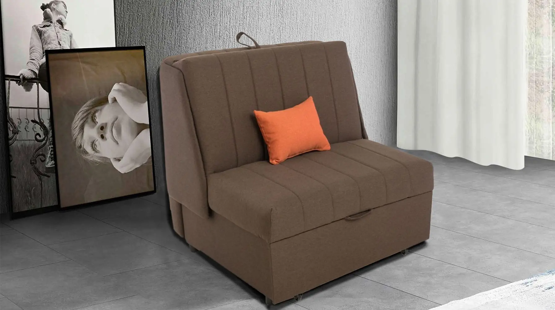 Fotoliu Studio Casa Smart Living Maxi Pek (Brown)