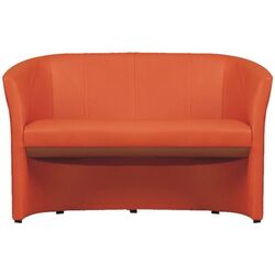 Двойное кресло Tempo Kondela Cuba Leather (Orange)