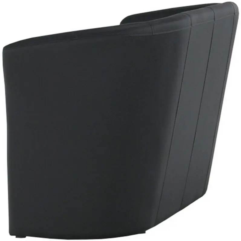 Fotoliu dublu Tempo Kondela Cuba Leather (Black)