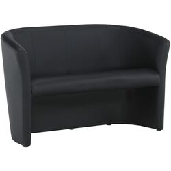 Двойное кресло Tempo Kondela Cuba Leather (Black)