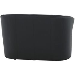 Fotoliu dublu Tempo Kondela Cuba Leather (Black) Thumb