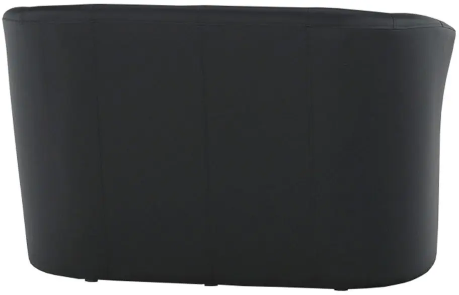 Fotoliu dublu Tempo Kondela Cuba Leather (Black)