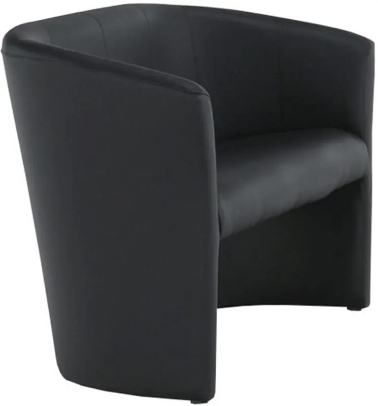 Fotoliu dublu Tempo Kondela Cuba Leather (Black)