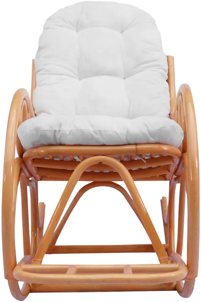 Кресло-качалка Tempo Kondela Agaton (Honey/Beige) - 3