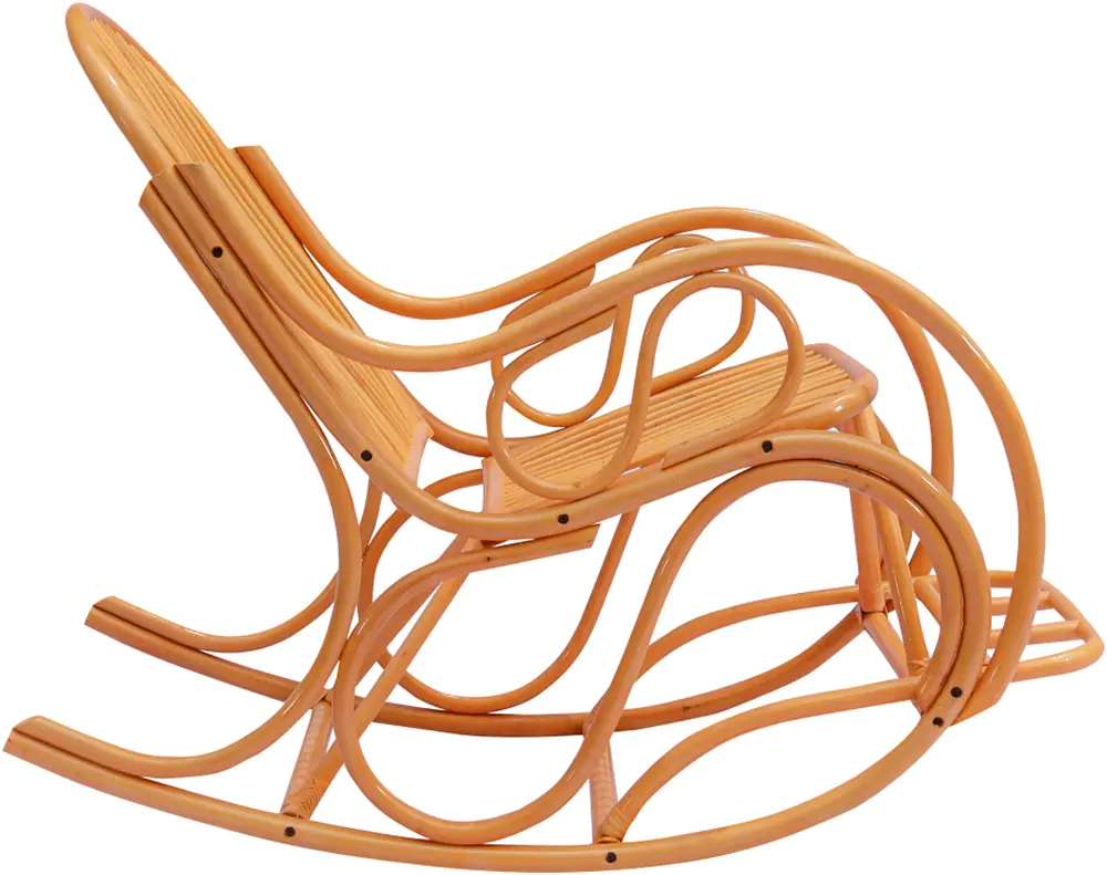 Кресло-качалка Tempo Kondela Agaton (Honey/Beige) - 5