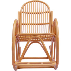 Кресло-качалка Tempo Kondela Agaton (Honey/Beige) Thumb