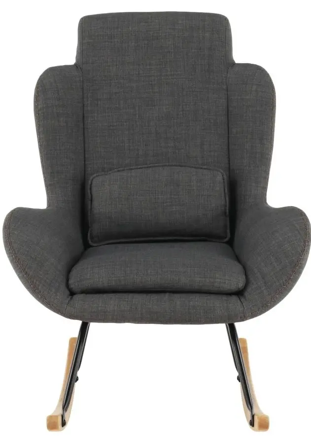 Fotoliu balansoar Tempo Kondela Harper (Gray)