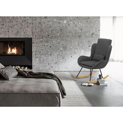 Fotoliu balansoar Tempo Kondela Harper (Gray) Thumb