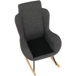 Fotoliu balansoar Tempo Kondela Harper (Gray) Thumb