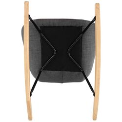 Fotoliu balansoar Tempo Kondela Harper (Gray) Thumb