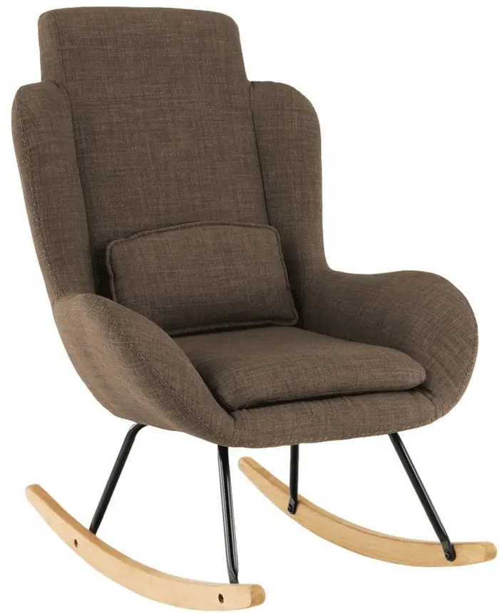 Fotoliu balansoar Tempo Kondela Harper (Light Brown)