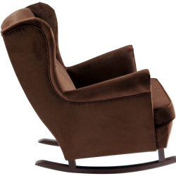 Кресло-качалка Tempo Kondela Teja (Brown/Walnut) Thumb
